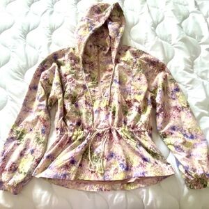 NEW Women's Multicolor Hooded Jacket with Hoody